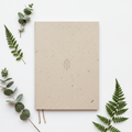 Cuaderno ecológico de hojas recicladas