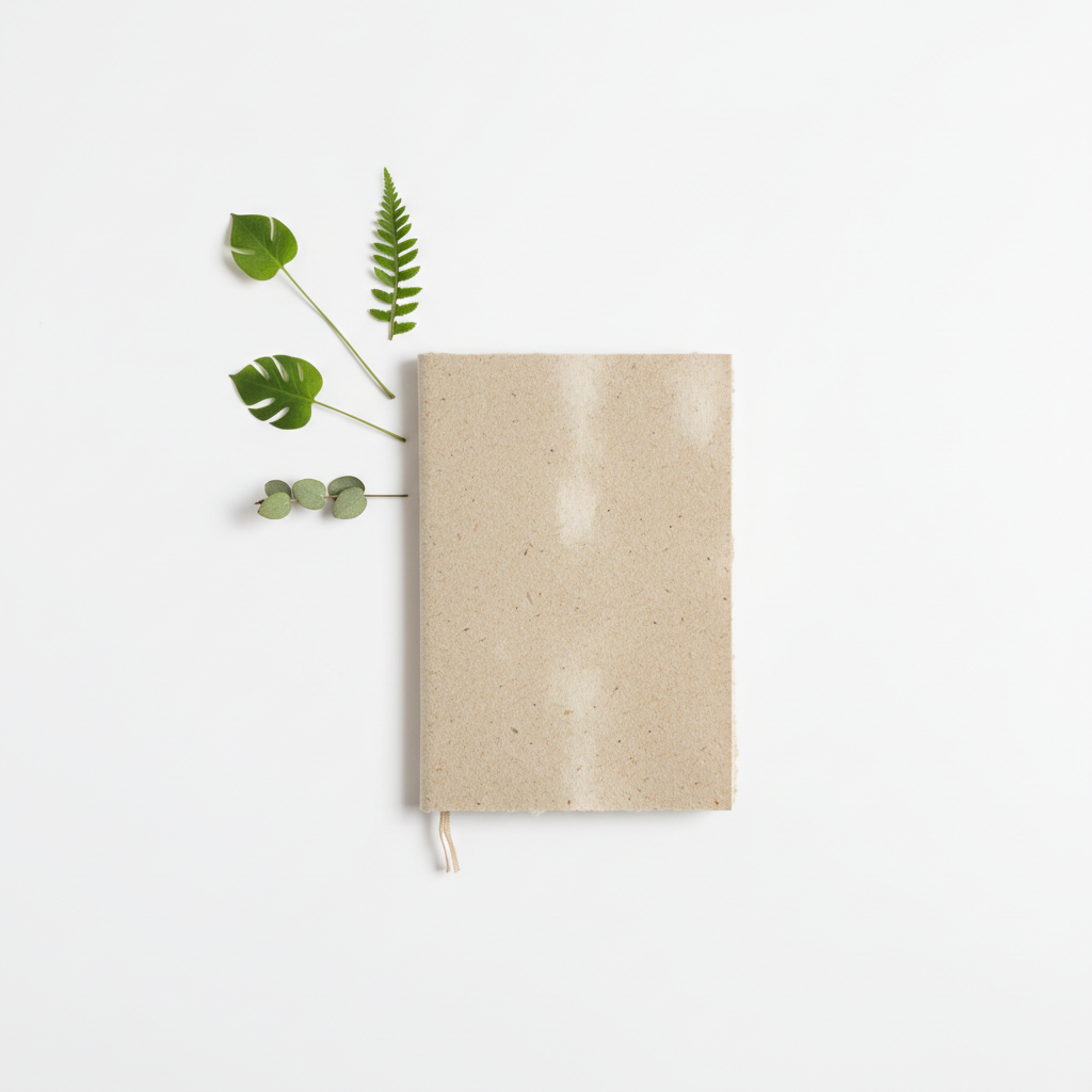 Libreta ecológica de hojas recicladas